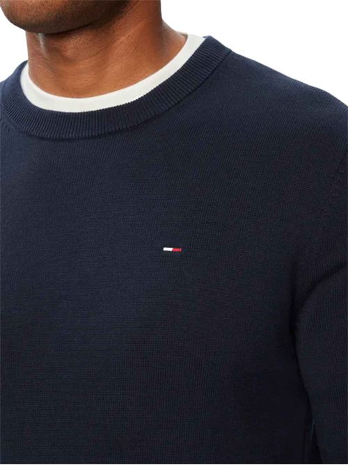 Maglione slim fit in cotone Tommy Jeans | DM0DM22853C1G